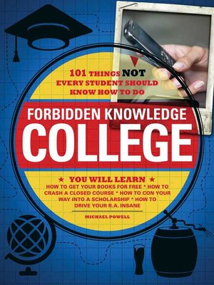 cover image of Forbidden Knowledge--College